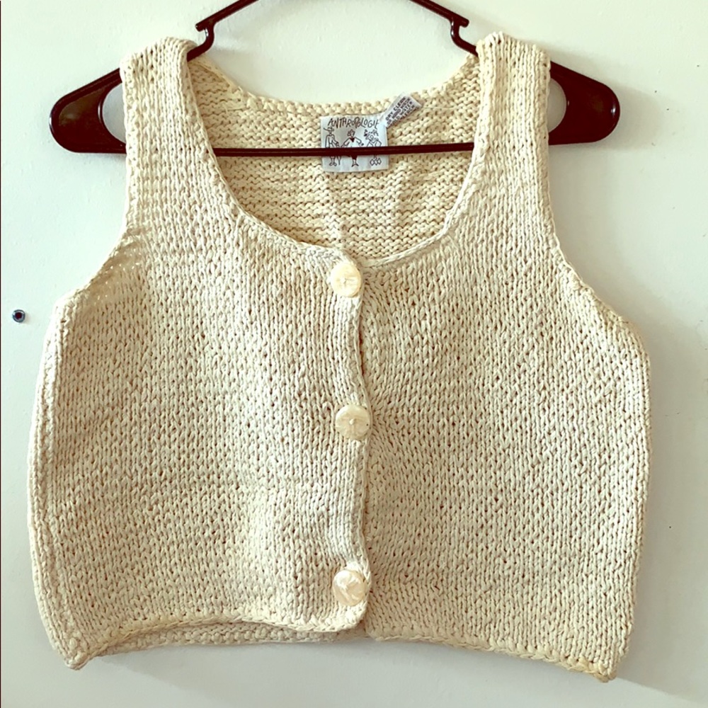 Anthropologie Knit tank